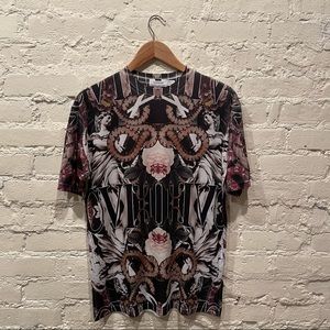 Topman Mesh Icon T-shirt Tee